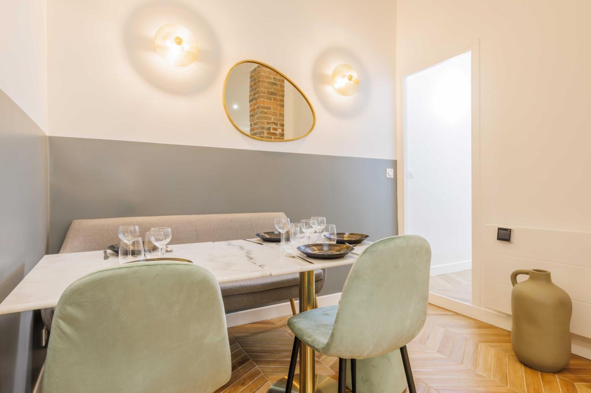 Charmant Appartement 2Br-6P - Gare De L'Est ปารีส ภายนอก รูปภาพ