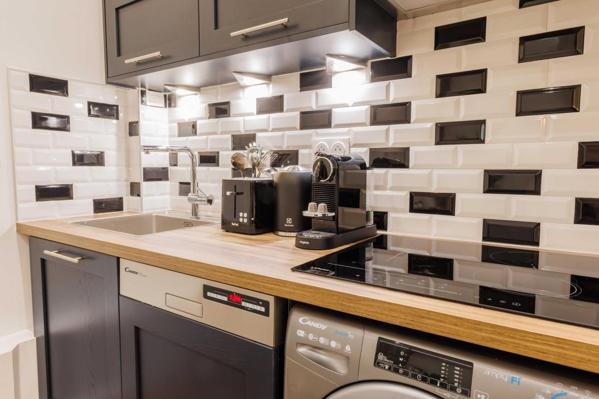Charmant Appartement 2Br-6P - Gare De L'Est ปารีส ภายนอก รูปภาพ